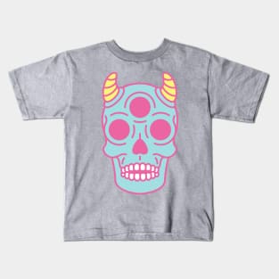 Pastel Skull Kids T-Shirt